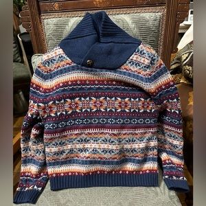 Gorgeous 100% Cotton Lorie Whalen Sweater Knit  5T in like new condition